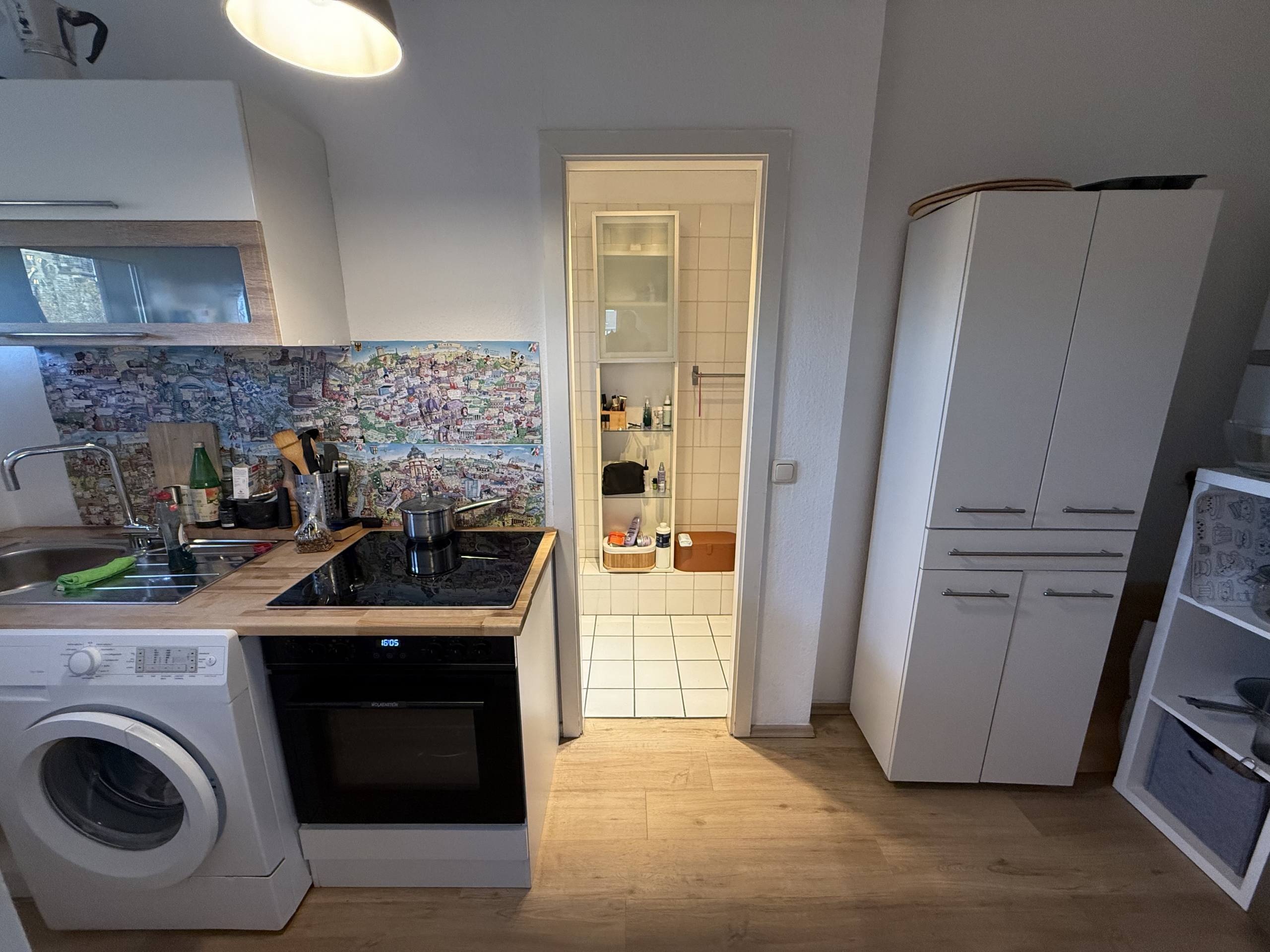 Kochen - Lage! Lage! Lage!: Stilvolle Dachgeschosswohnung in Pempelfort!