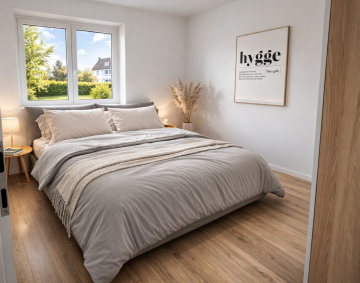 Schlafen - Barrierefreie Neubau- 2- Zimmer Wohnung in Witten-Heven zu vermietenn