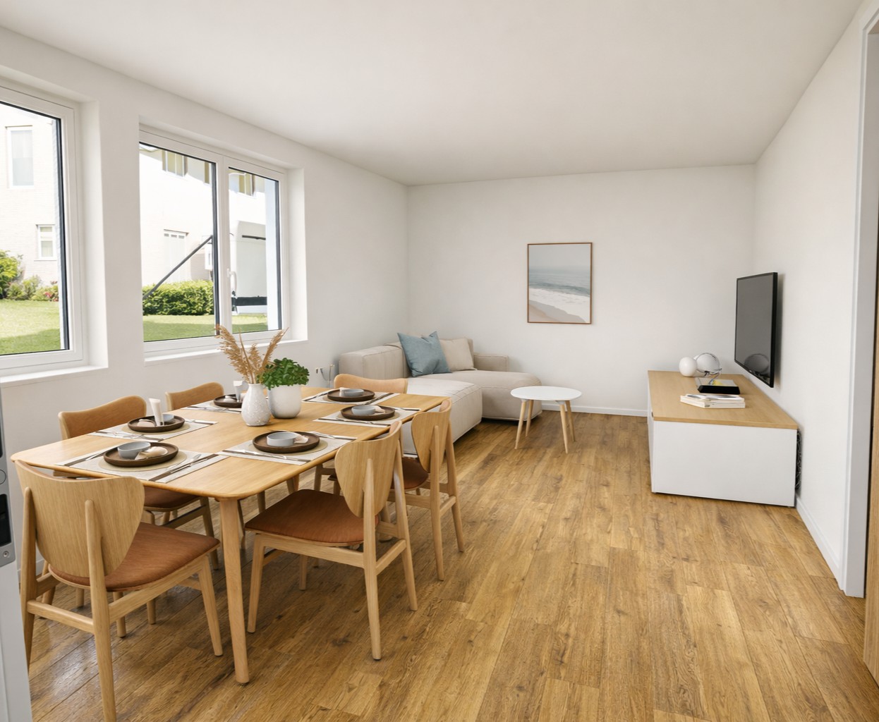 Wohnen/Essen - Barrierefreie Neubau- 2- Zimmer Wohnung in Witten-Heven zu vermietenn