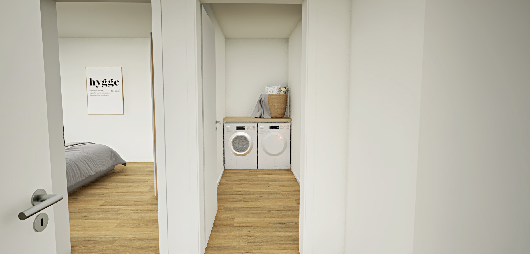 Hauswirtschaft - Barrierefreie Neubau- 2- Zimmer Wohnung in Witten-Heven zu vermietenn
