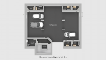 Tiefgarage - Barrierefreie Neubau- 2- Zimmer Wohnung in Witten-Heven zu vermietenn