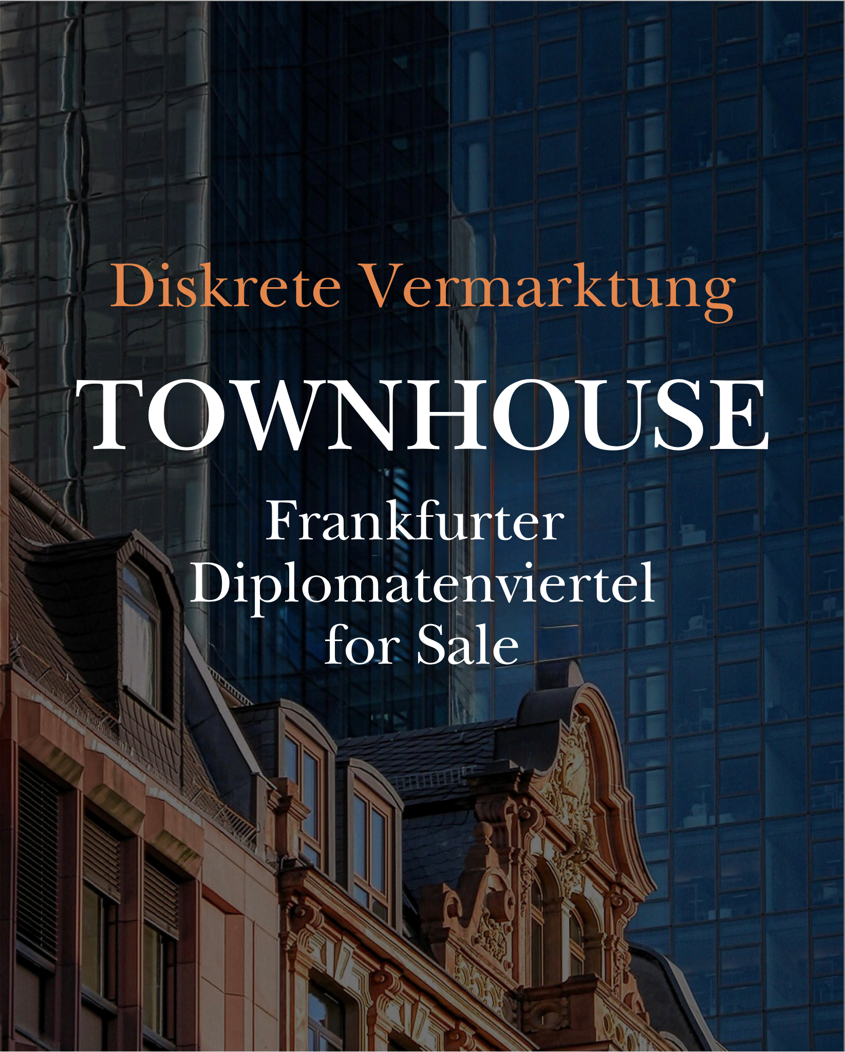 Townhouse im Franfurter Diplomatenvierte for Sale - Townhouse im Frankfurter Diplomatenviertel for Sale