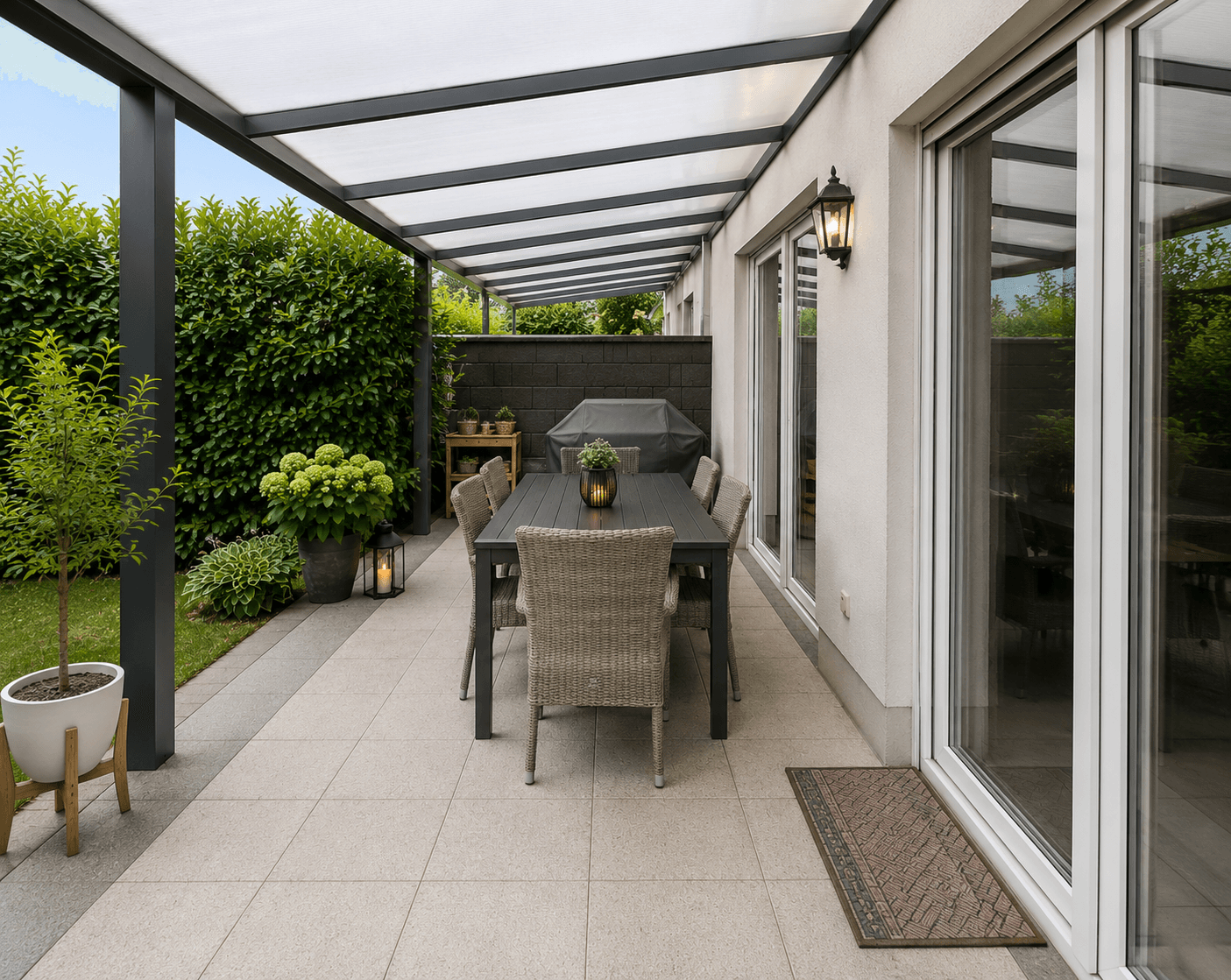 Terrasse 2 - Familienfreundliche Doppelhaushälfte in begehrter Lage von Dormagen zu verkaufen!