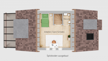 Grundriss Galerie - Attraktive Doppelhaushälfte in familienfreundlicher Umgebung von Willich-Anrath zu verkaufen